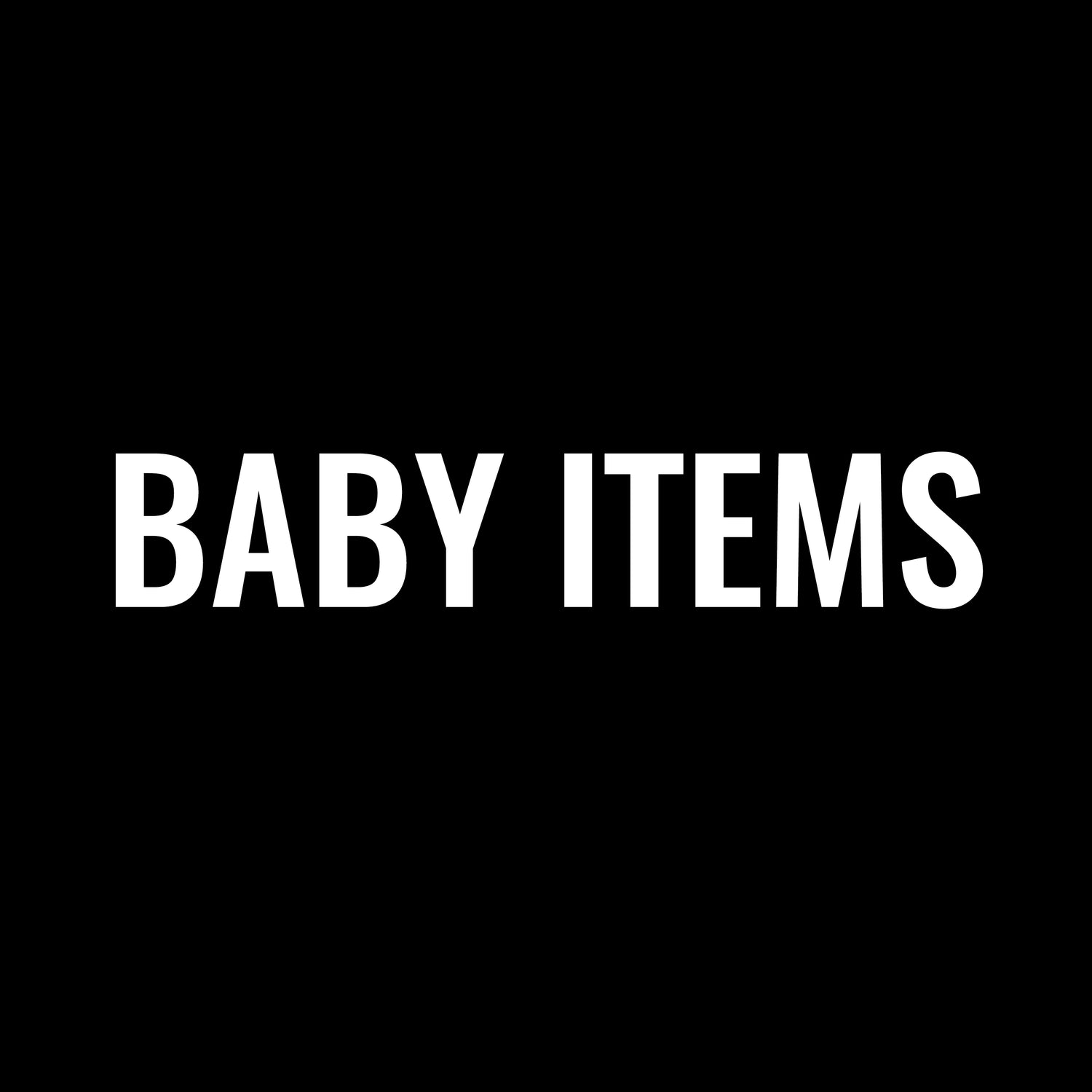 Baby Items