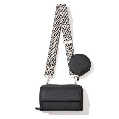 Crossbody Wallet - Black