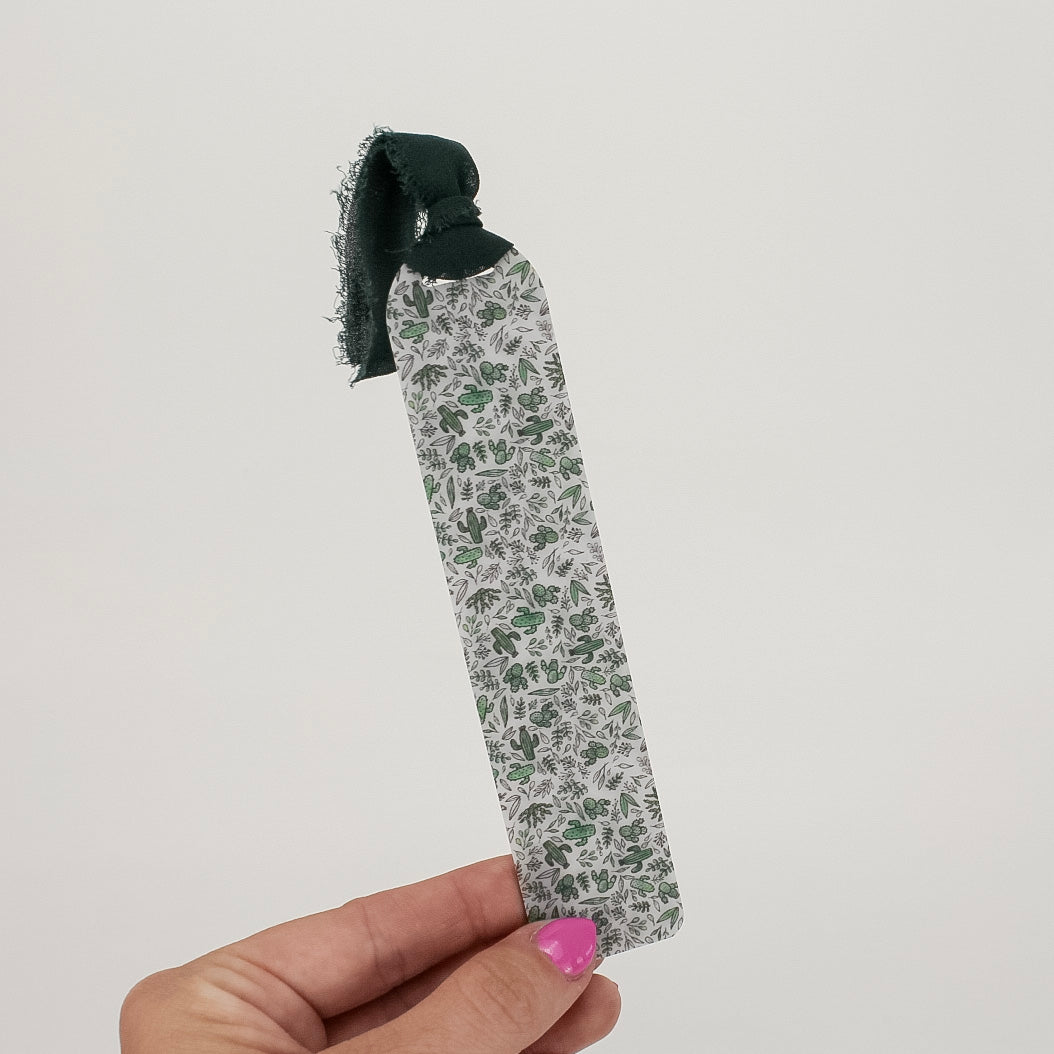 Cactus - Printed Bookmark