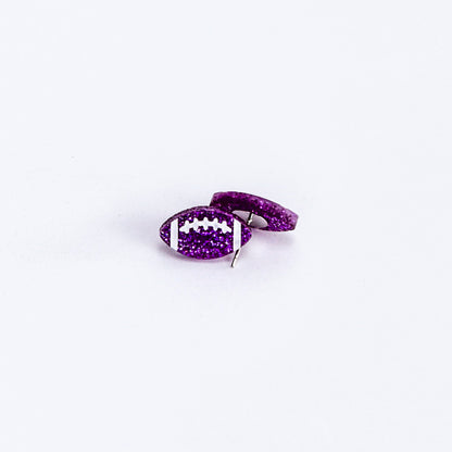 Purple Football Studs