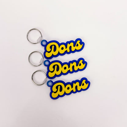 Dons - School Spirit Acrylic Keychain