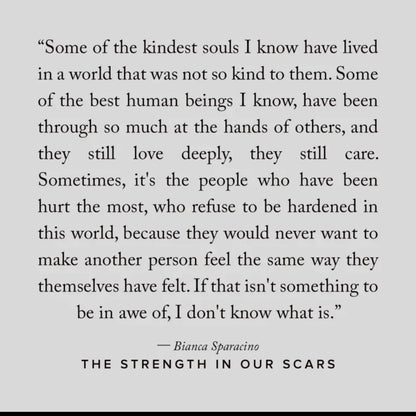 The Strength in Our Scars