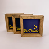 Panthers - Square Sign