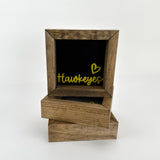 Hawkeyes - 6" Square Sign