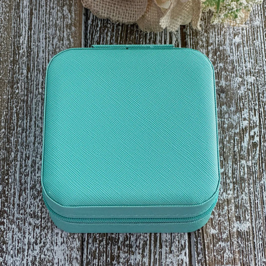 Travel Jewelry Box - Teal