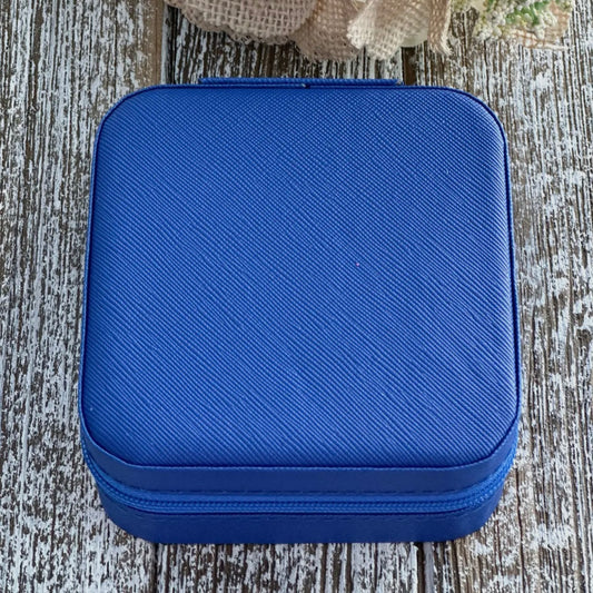 Travel Jewelry Box - Royal Blue