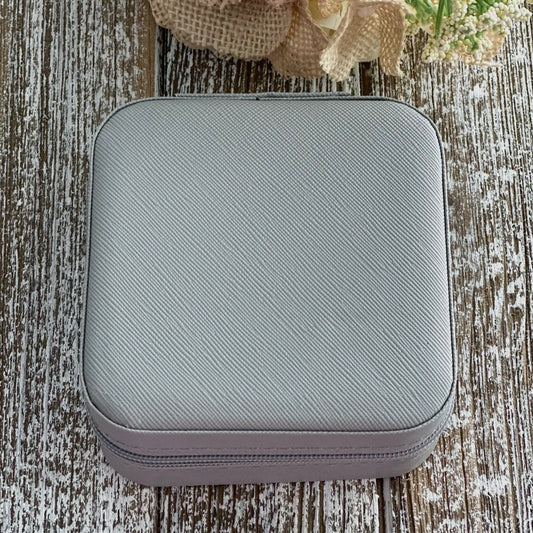 Travel Jewelry Box - Gray