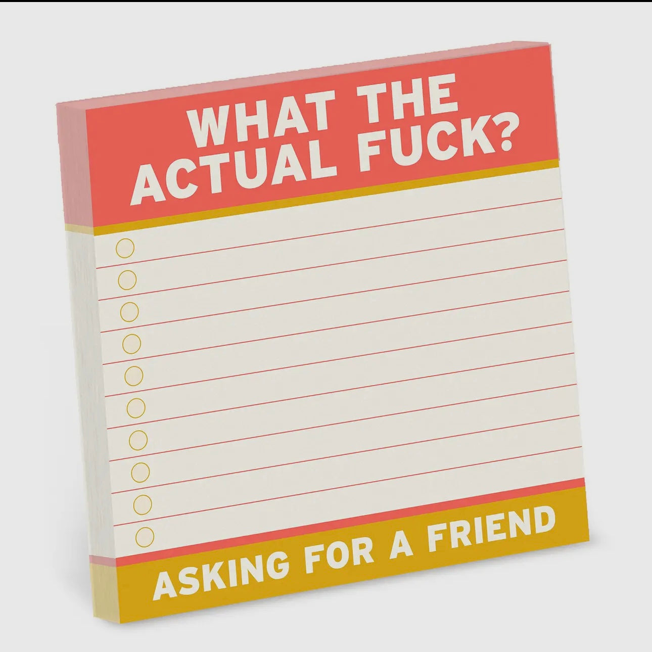 Actual Fu*k - Large Sticky Note