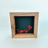 Tigers - 6" Square Sign