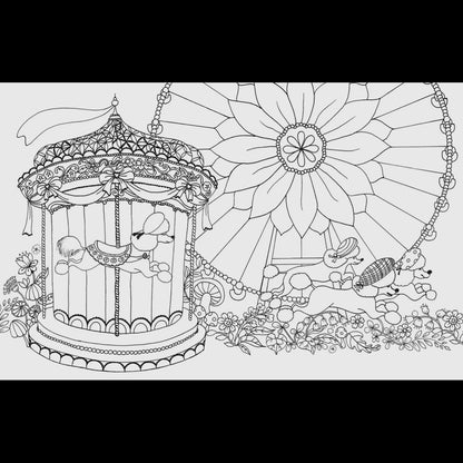 A Million Dogs - Coloring Book