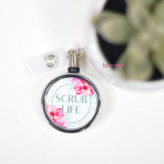 Scrub Life - Badge Holder