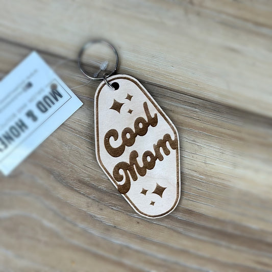 Cool Mom - Retro Keychain